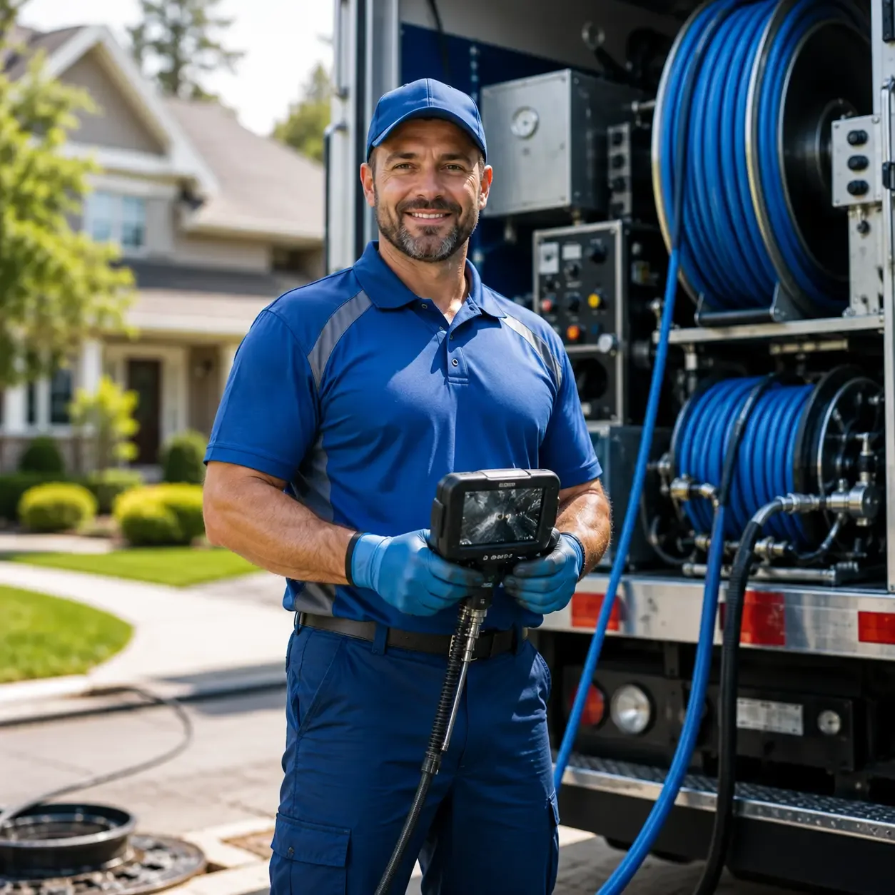 Local outdoor drain cleaning specialists in Pendleton, KY